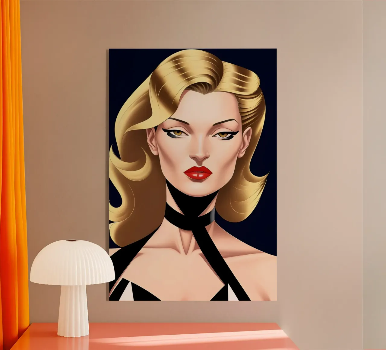 Elegante e sofisticato plexiglass da ART DECO