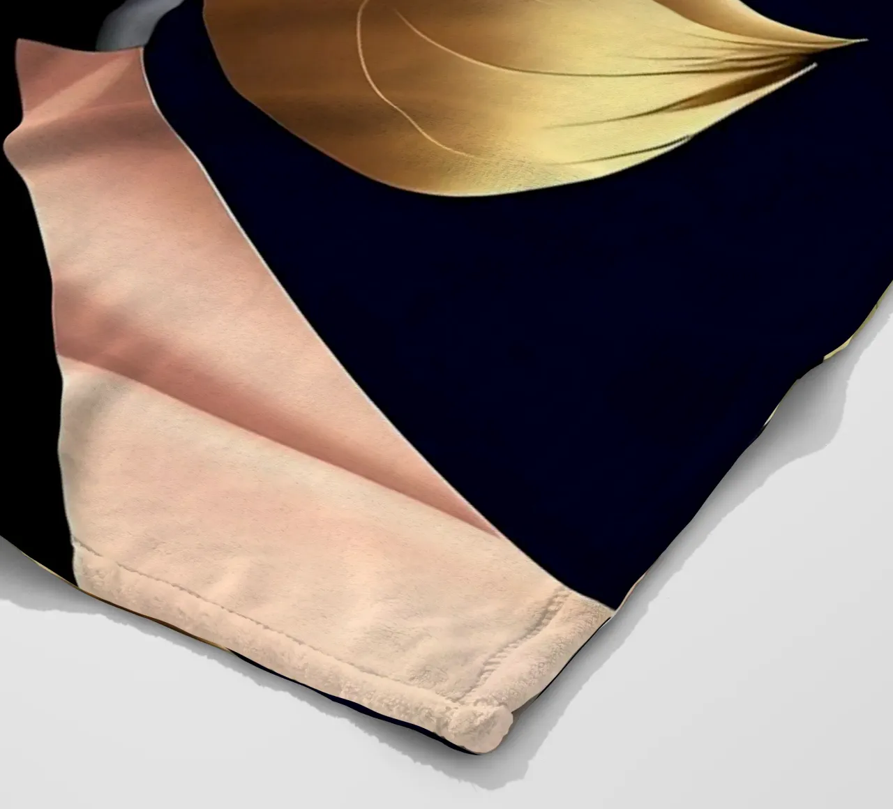 Elegante e sofisticato coperta in pile da ART DECO