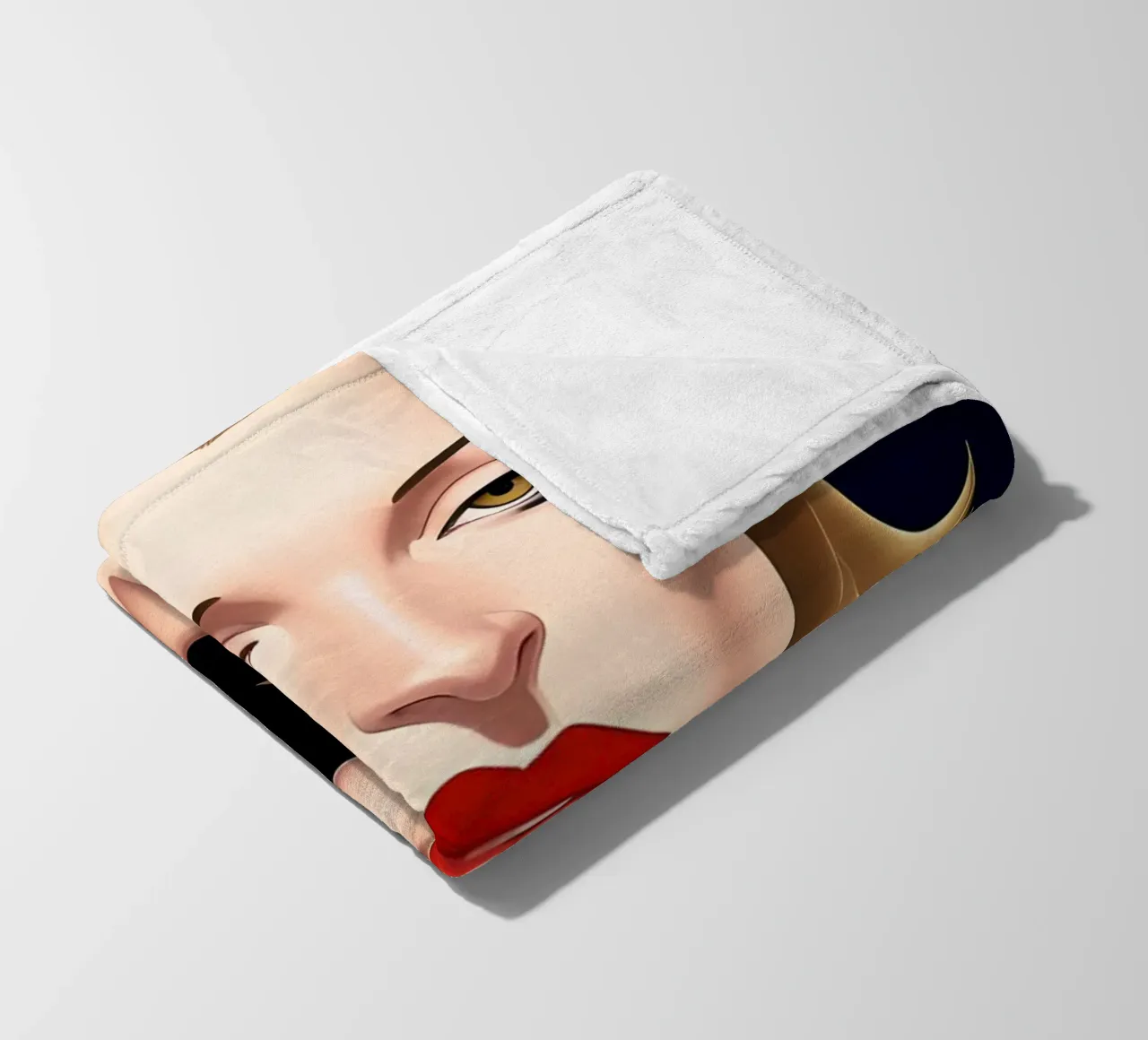 Elegante e sofisticato coperta in pile da ART DECO