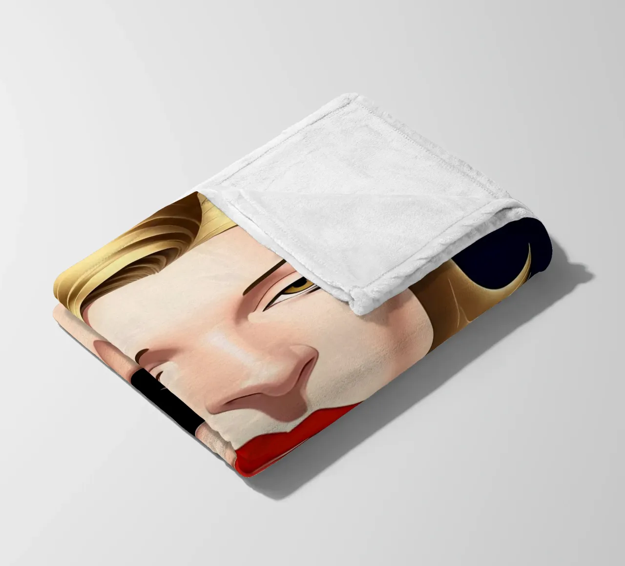 Elegante e sofisticato coperta in pile da ART DECO