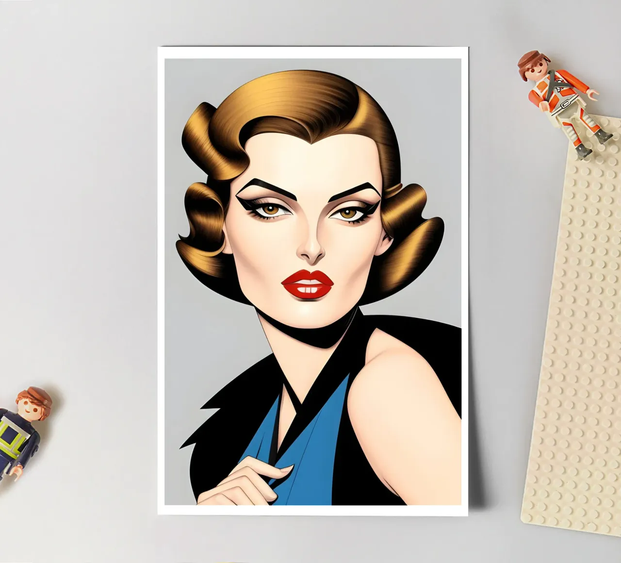 GLAMOUR GALORE Stickerbogen von ART DECO