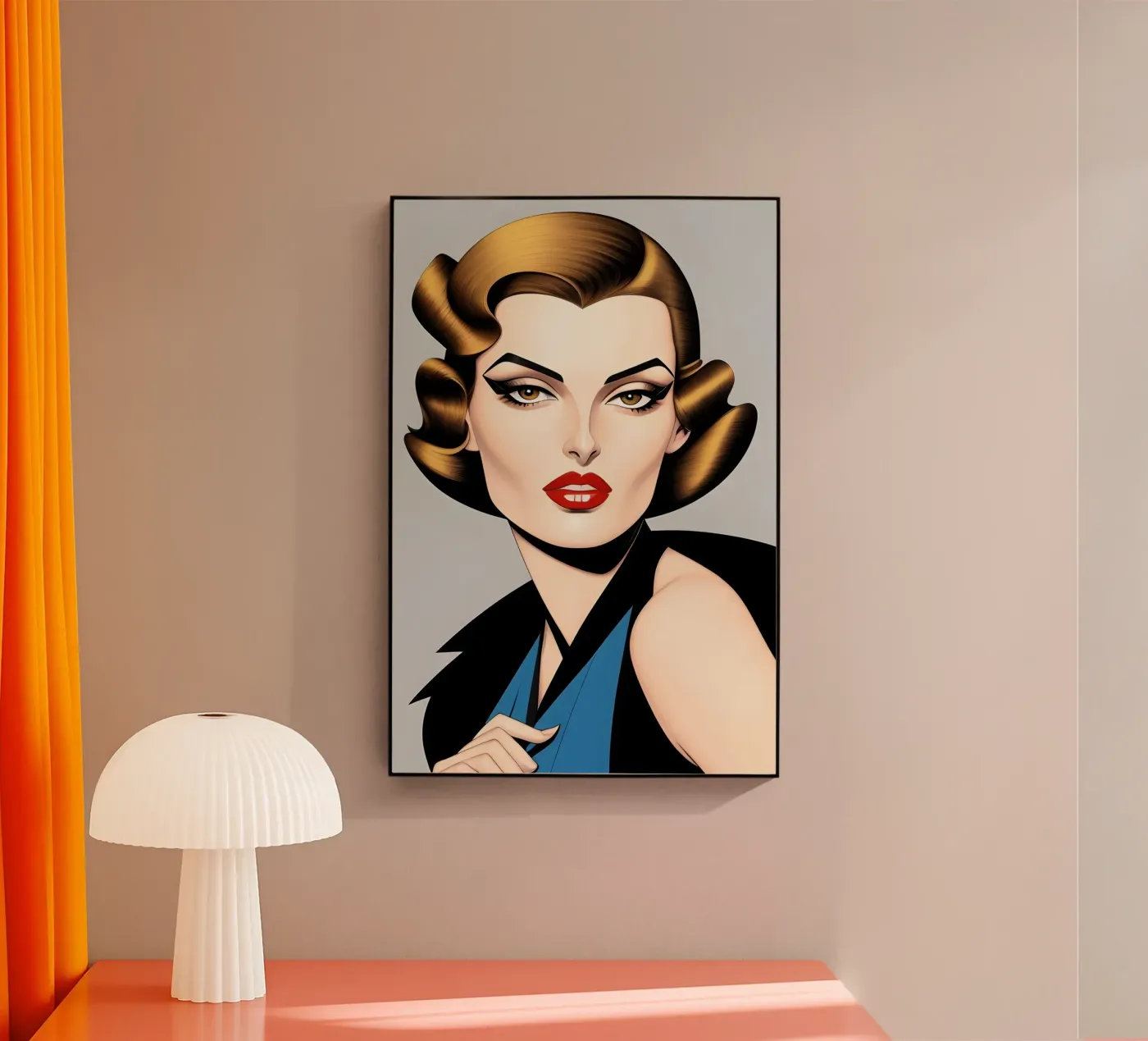 GLAMOUR GALORE plexiglass da ART DECO