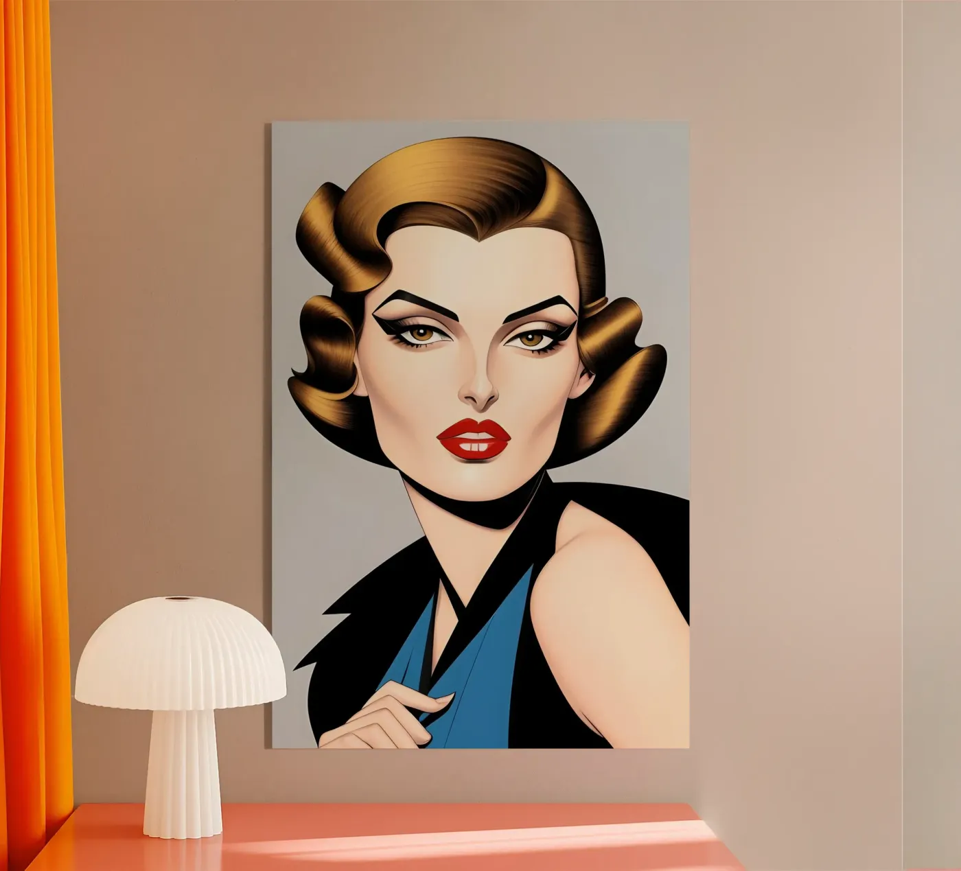 GLAMOUR GALORE plexiglass da ART DECO