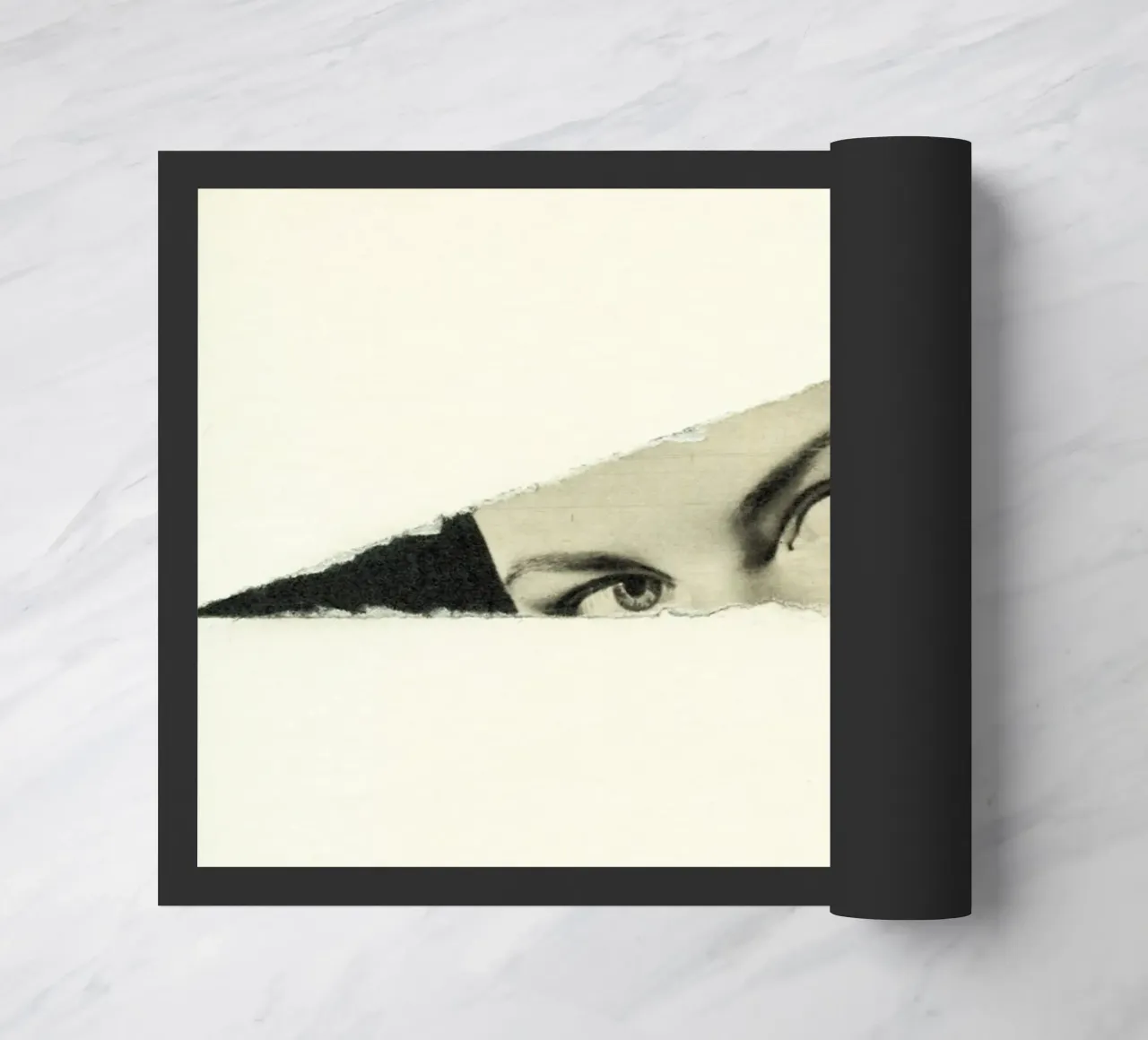 Hideaway doormat by Cassia Beck Collage