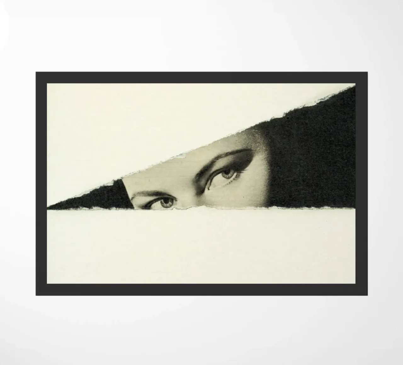 Hideaway doormat by Cassia Beck Collage