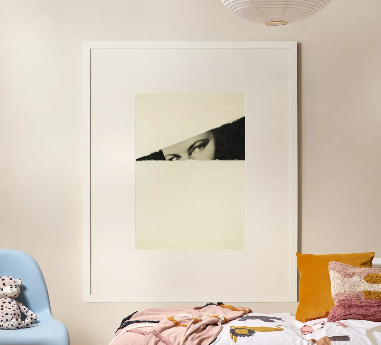 Hideaway poster by Cassia Beck Collage