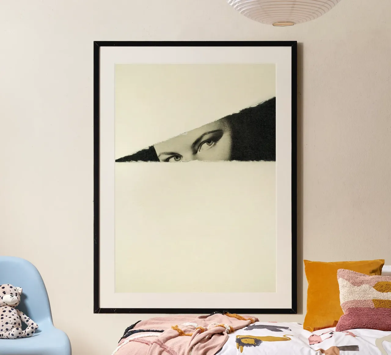 Hideaway poster by Cassia Beck Collage