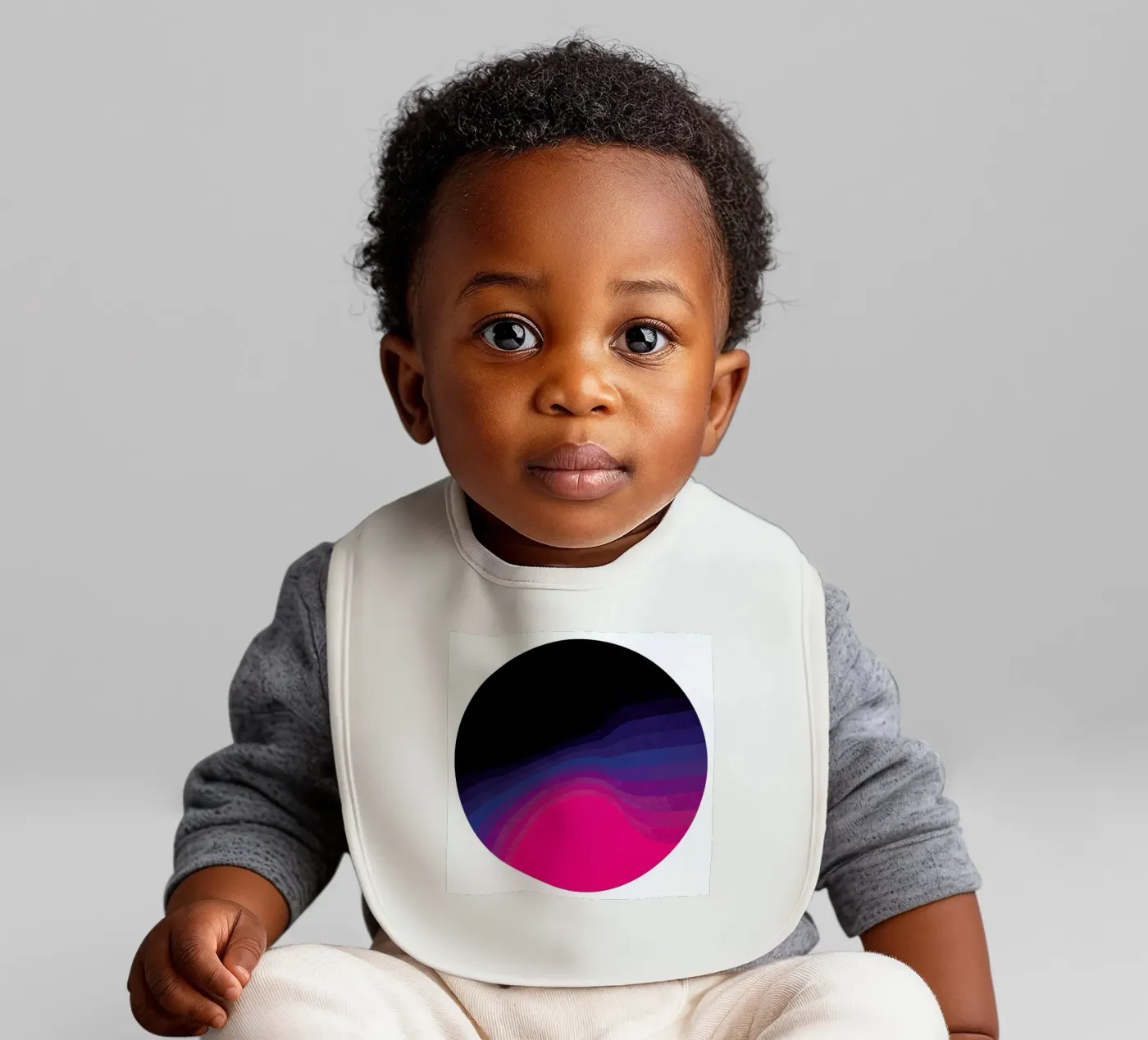 Plot Twist Babylätzchen von Abstract Joy