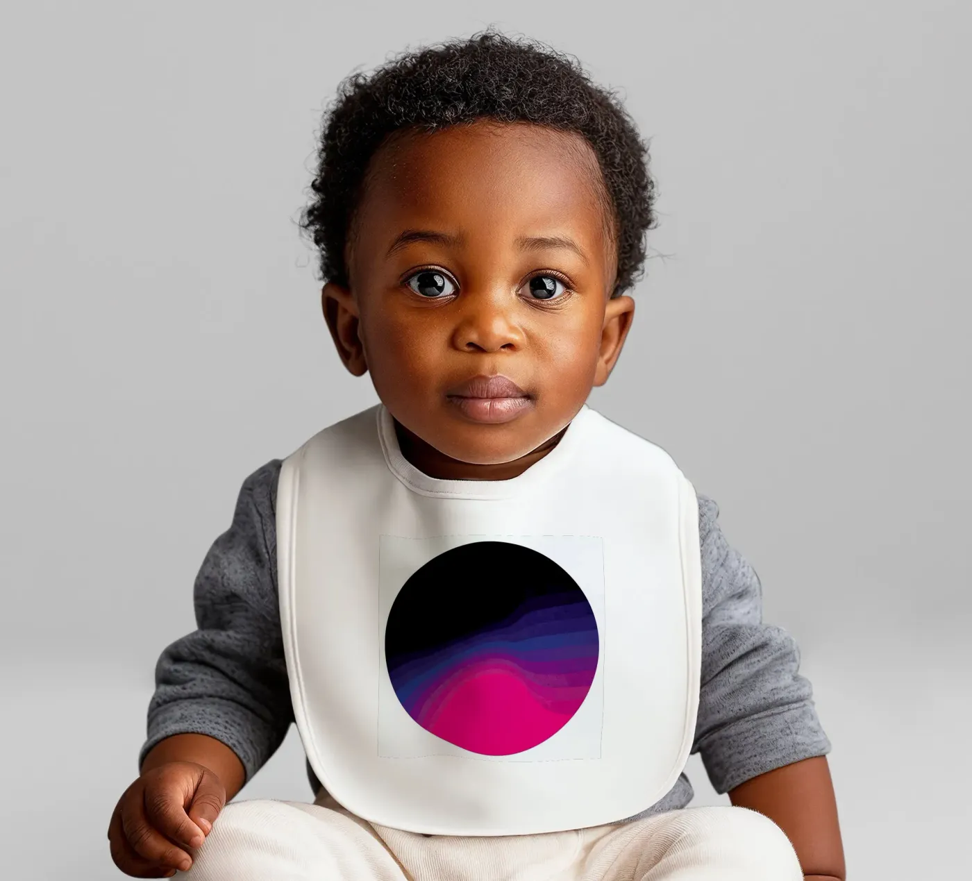 Plot Twist baby slabbetje van Abstract Joy