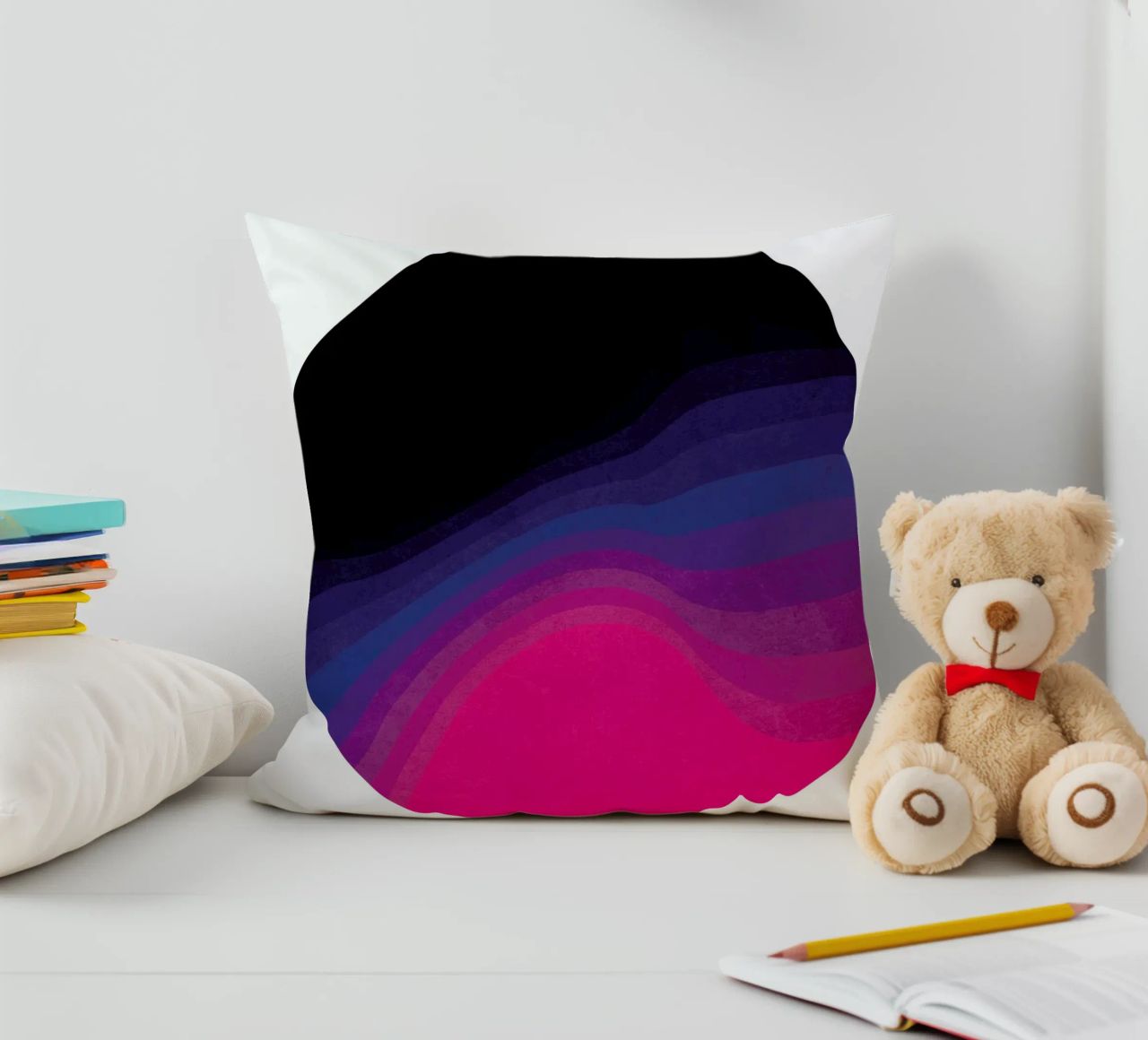 Plot Twist decorative cushion by lovely lines