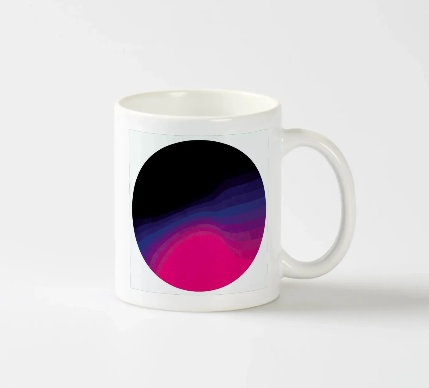 Plot Twist ceramic mug by Lines Inside