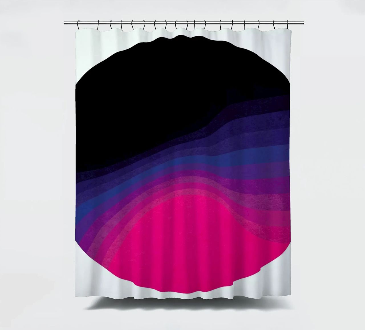 Plot Twist shower curtain by lovely lines