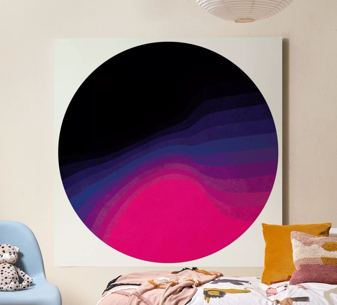 Plot Twist canvas by lovely lines