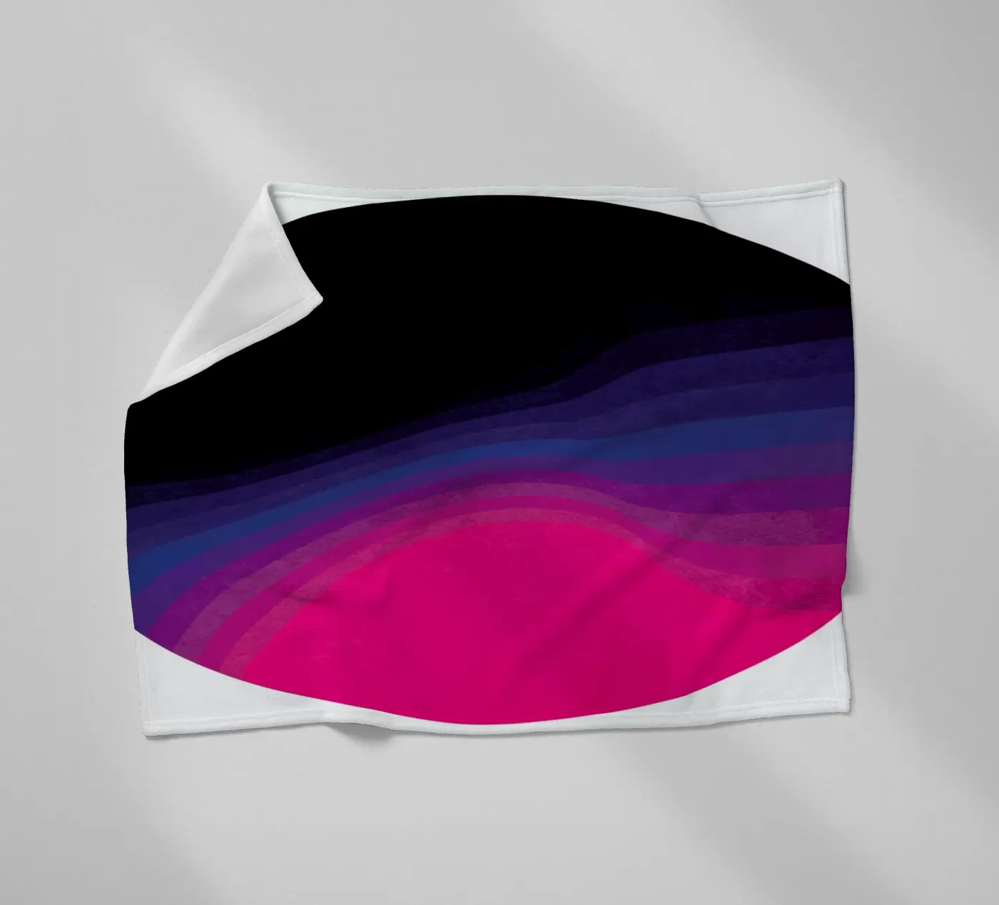 Plot Twist fleece blanket by Lines Inside