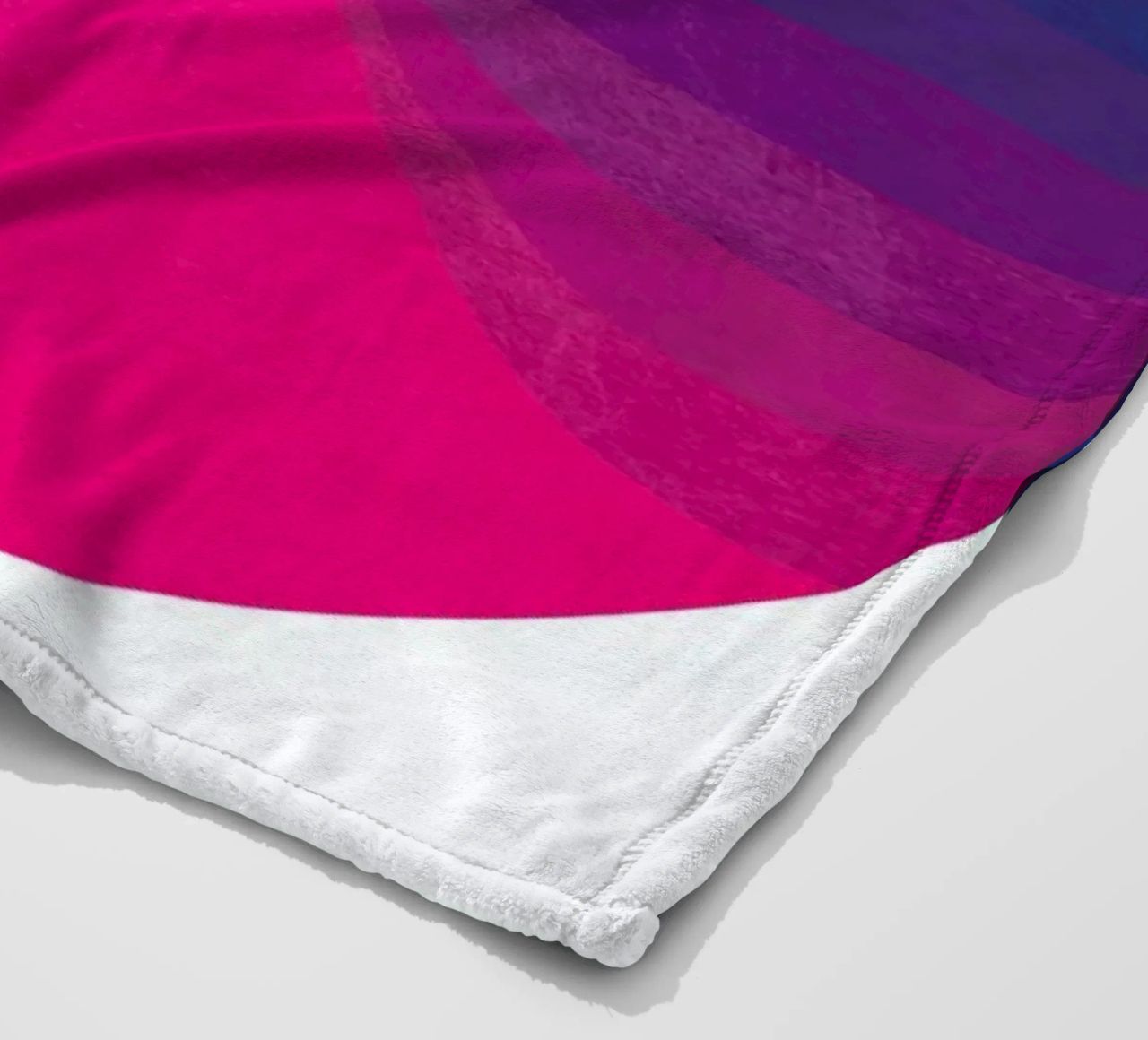Plot Twist fleece blanket by lovely lines