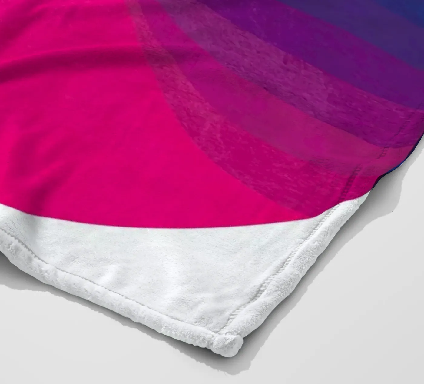 Plot Twist fleece blanket by Lines Inside