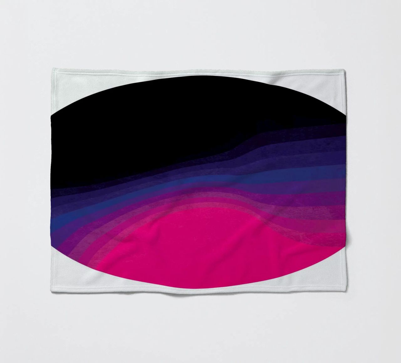 Plot Twist fleece blanket by lovely lines