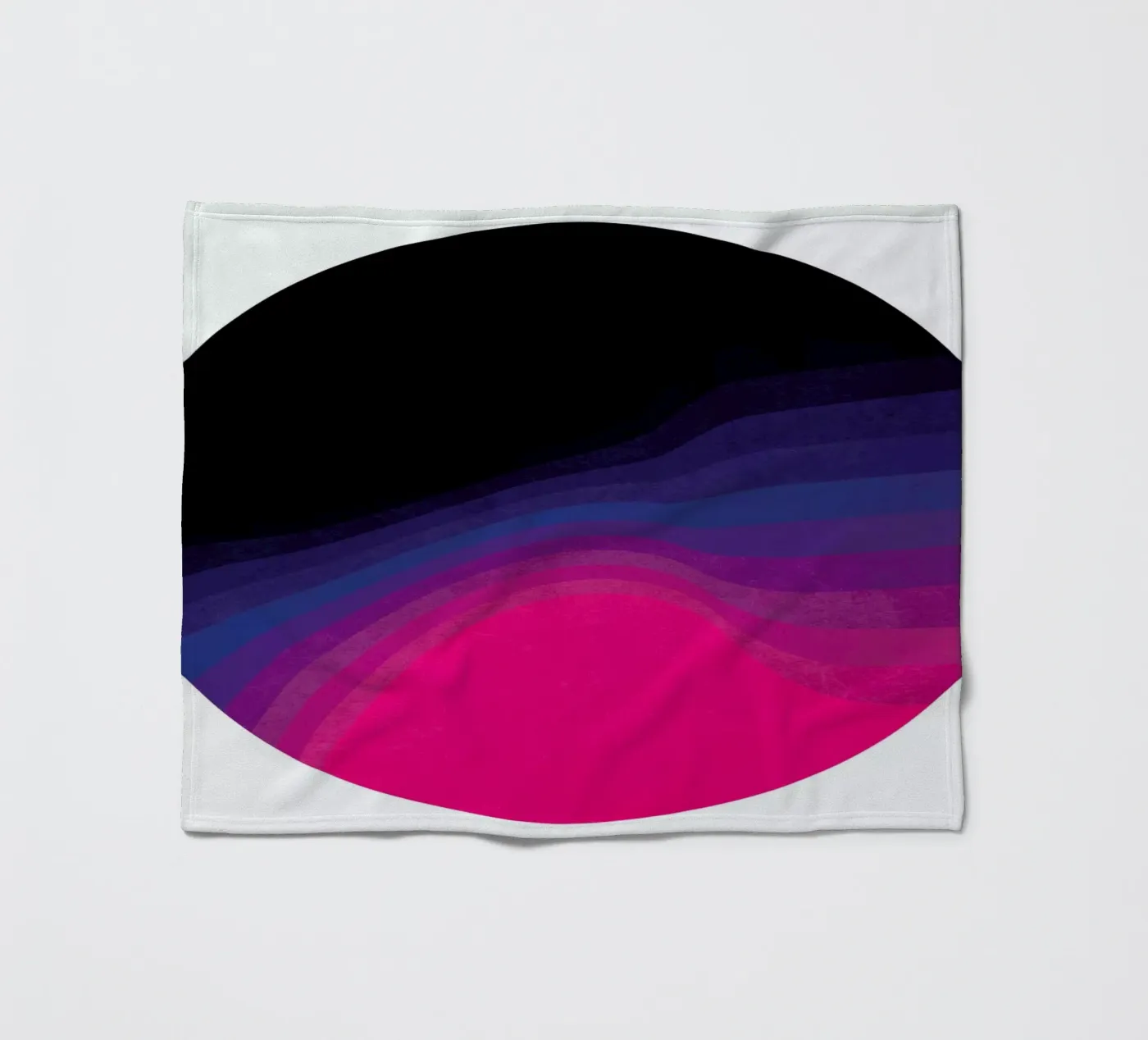 Plot Twist fleece blanket by Lines Inside