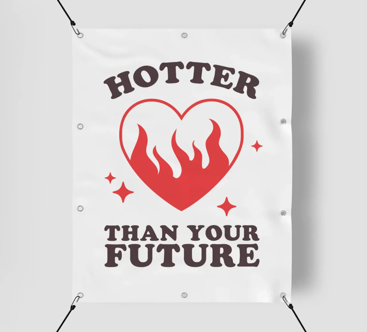 Hotter Than Your Future telo in pvc da edsonramosart