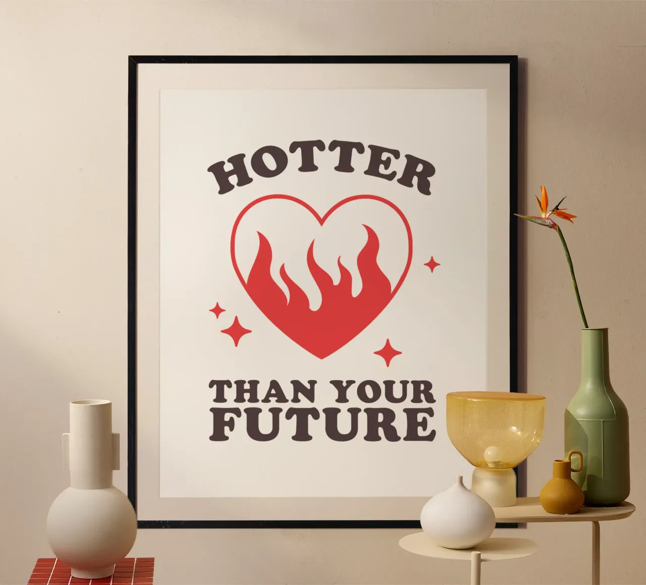 Hotter Than Your Future carta hahnemühle da edsonramosart