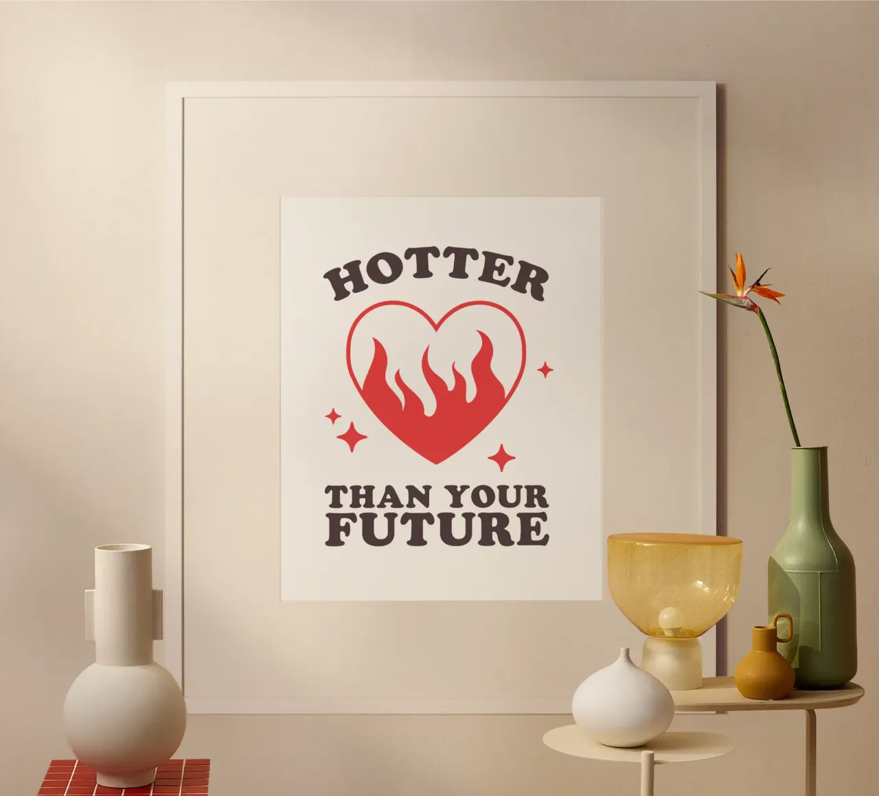 Hotter Than Your Future carta hahnemühle da edsonramosart
