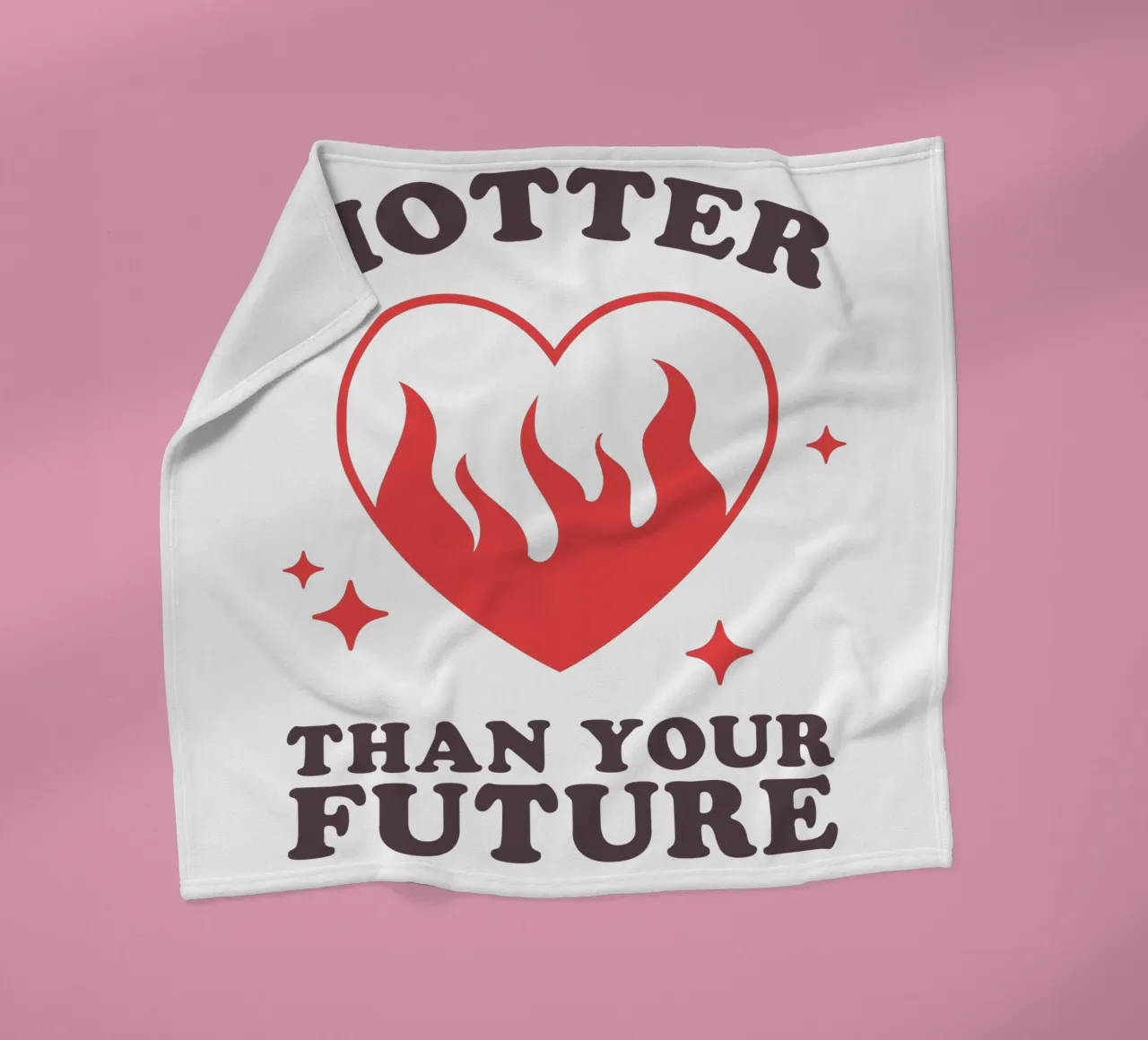 Hotter Than Your Future coperta in pile da edsonramosart