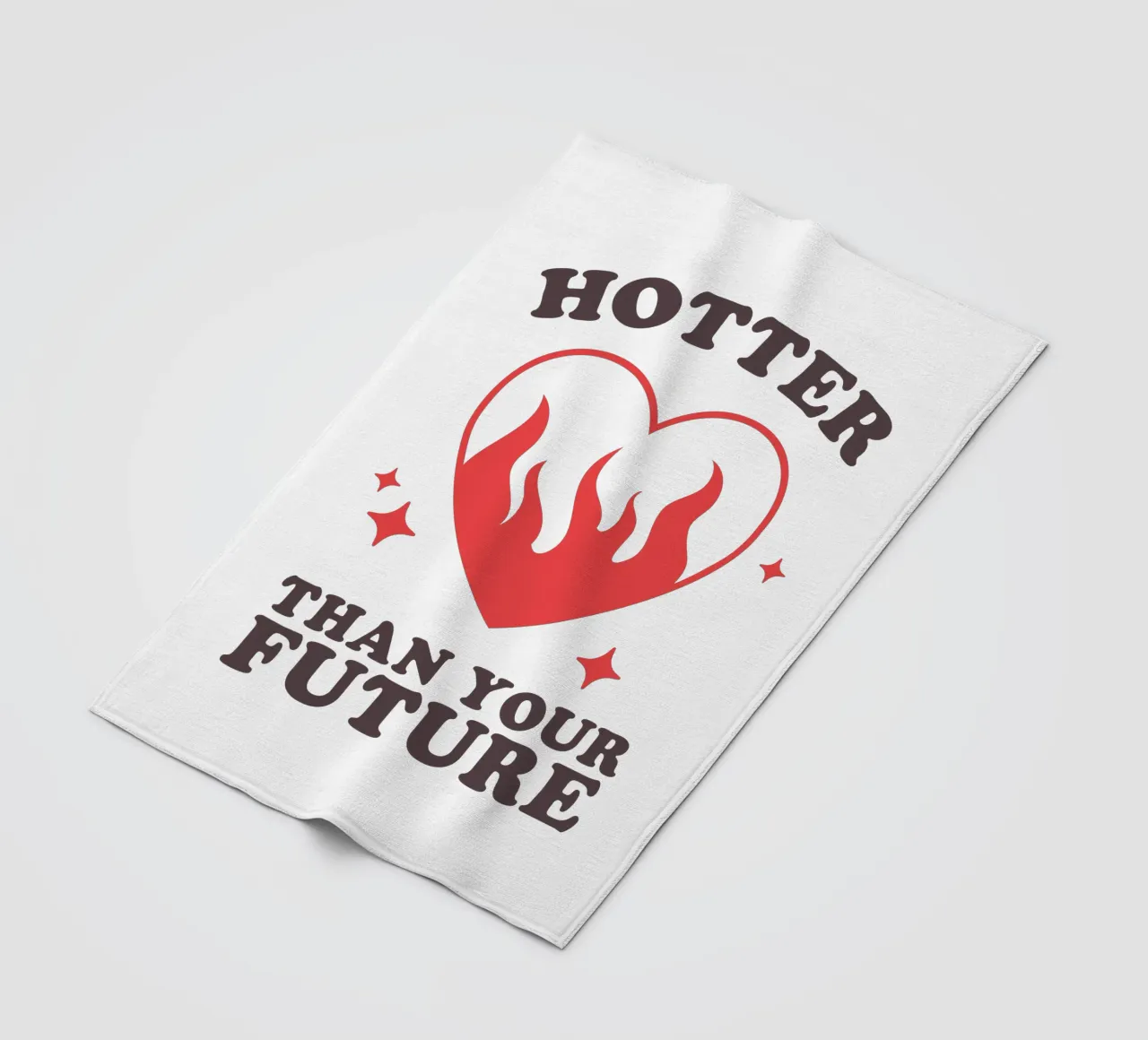 Hotter Than Your Future coperta in pile da edsonramosart