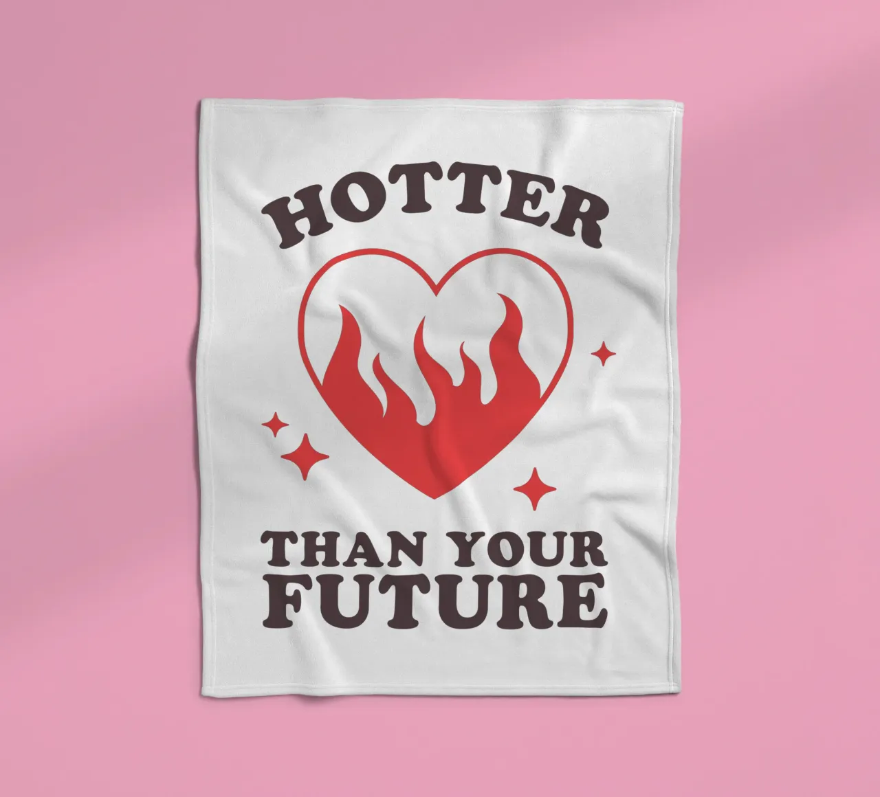 Hotter Than Your Future coperta in pile da edsonramosart