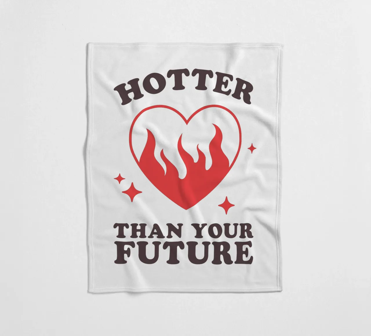 Hotter Than Your Future coperta in pile da edsonramosart