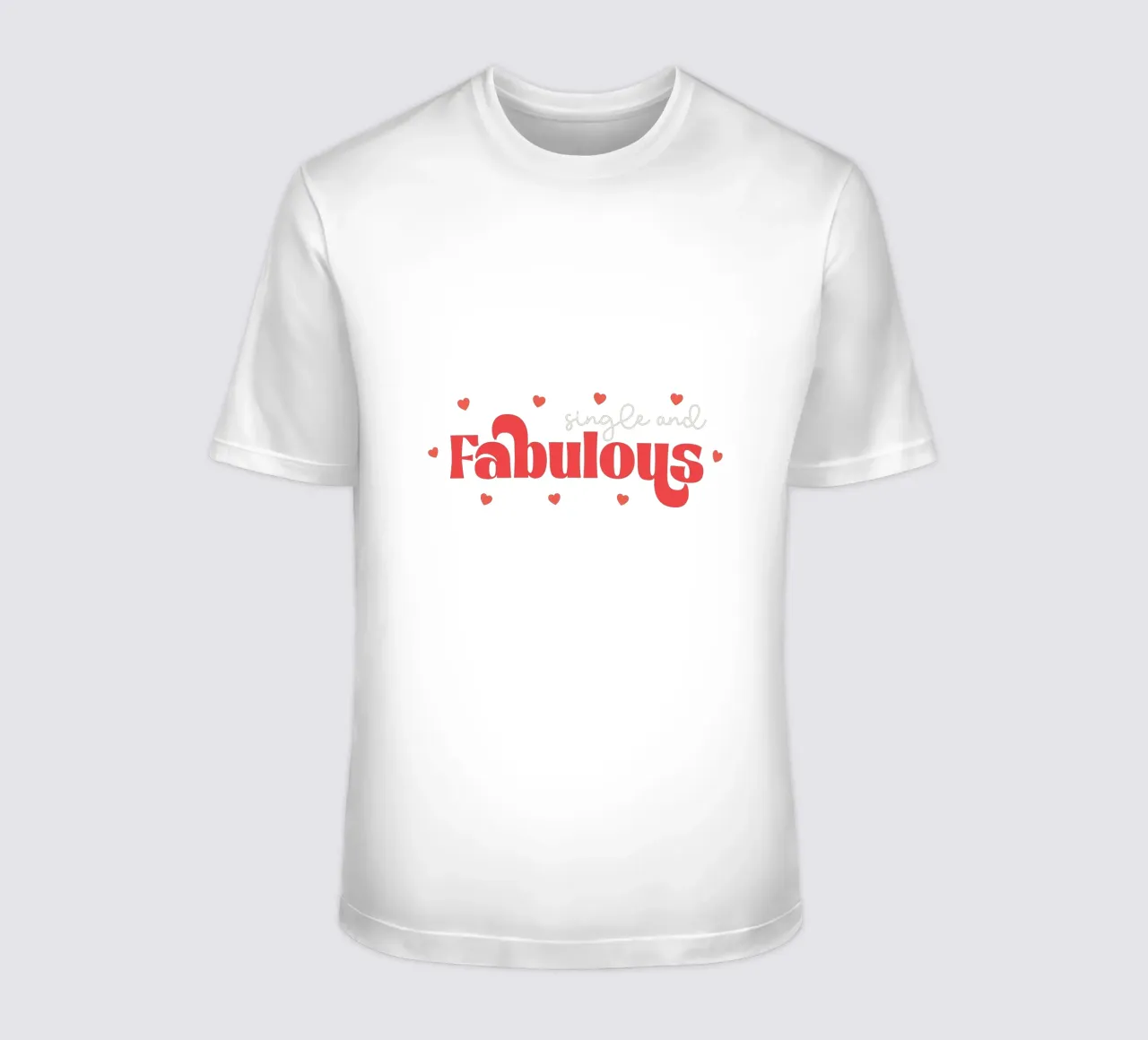 Single and Fabulous t-shirt da edsonramosart