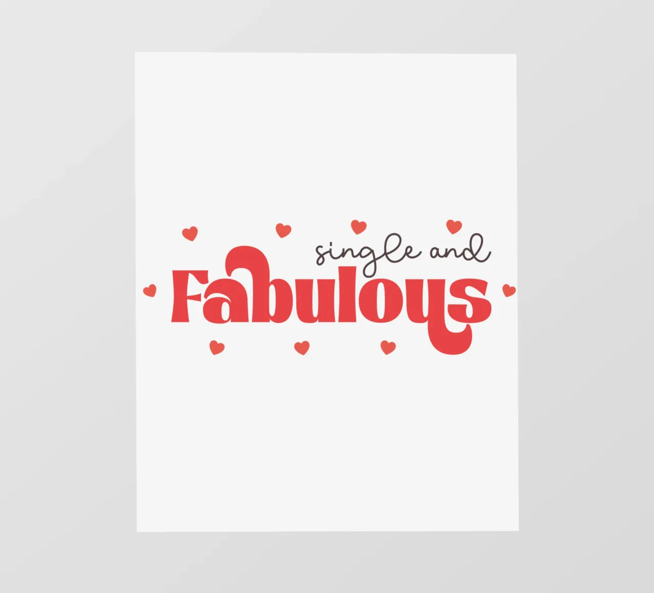 Single and Fabulous pellicola backlit da edsonramosart