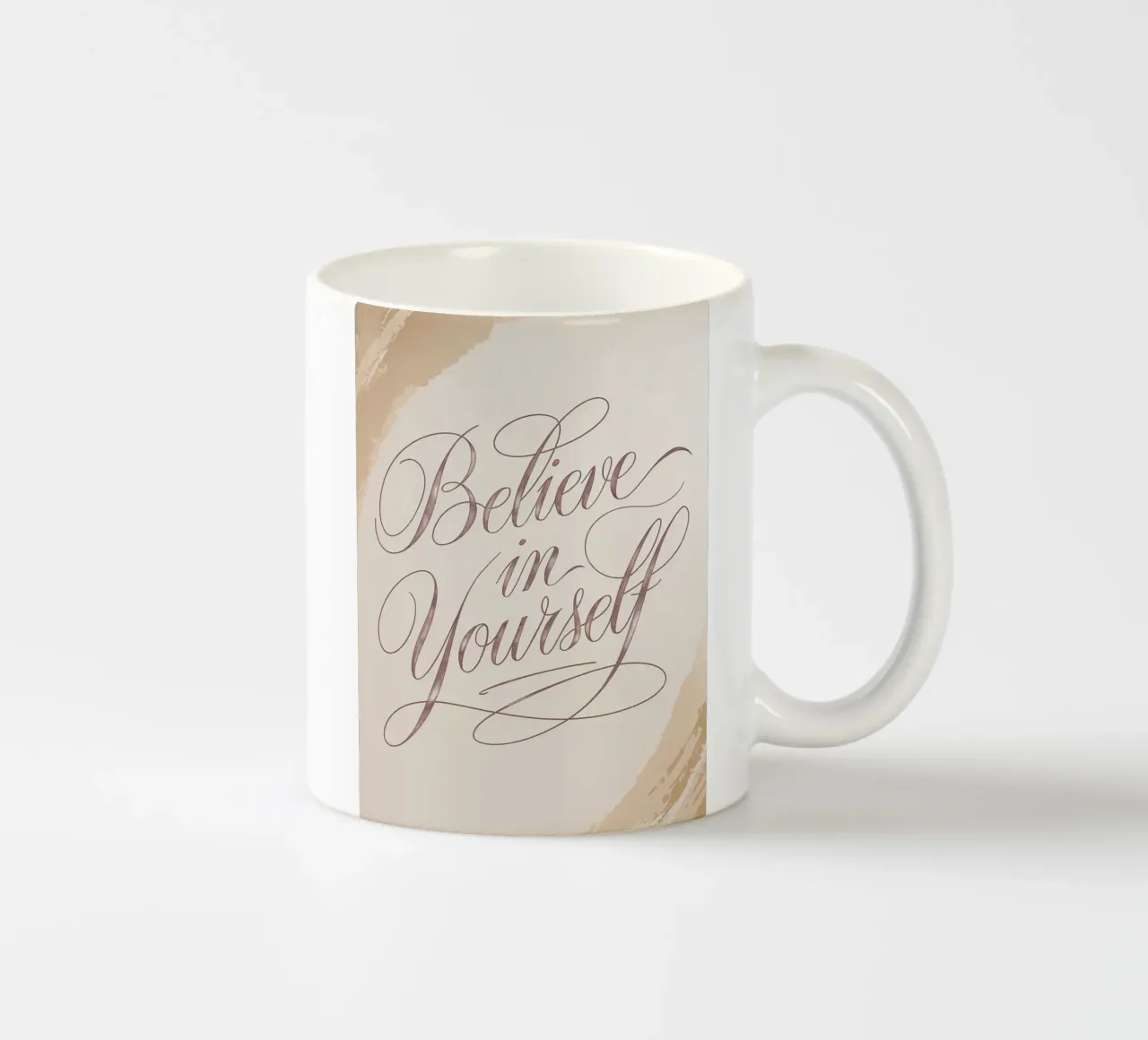 Credere in se stessi tazza in ceramica da logic