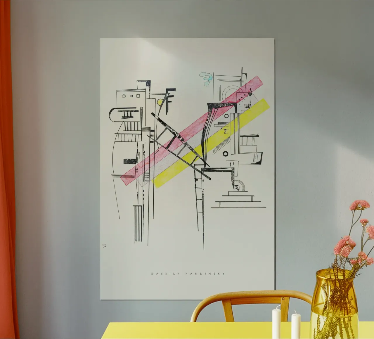 Wassily Kandinsky - Transmission poster da Old Masters