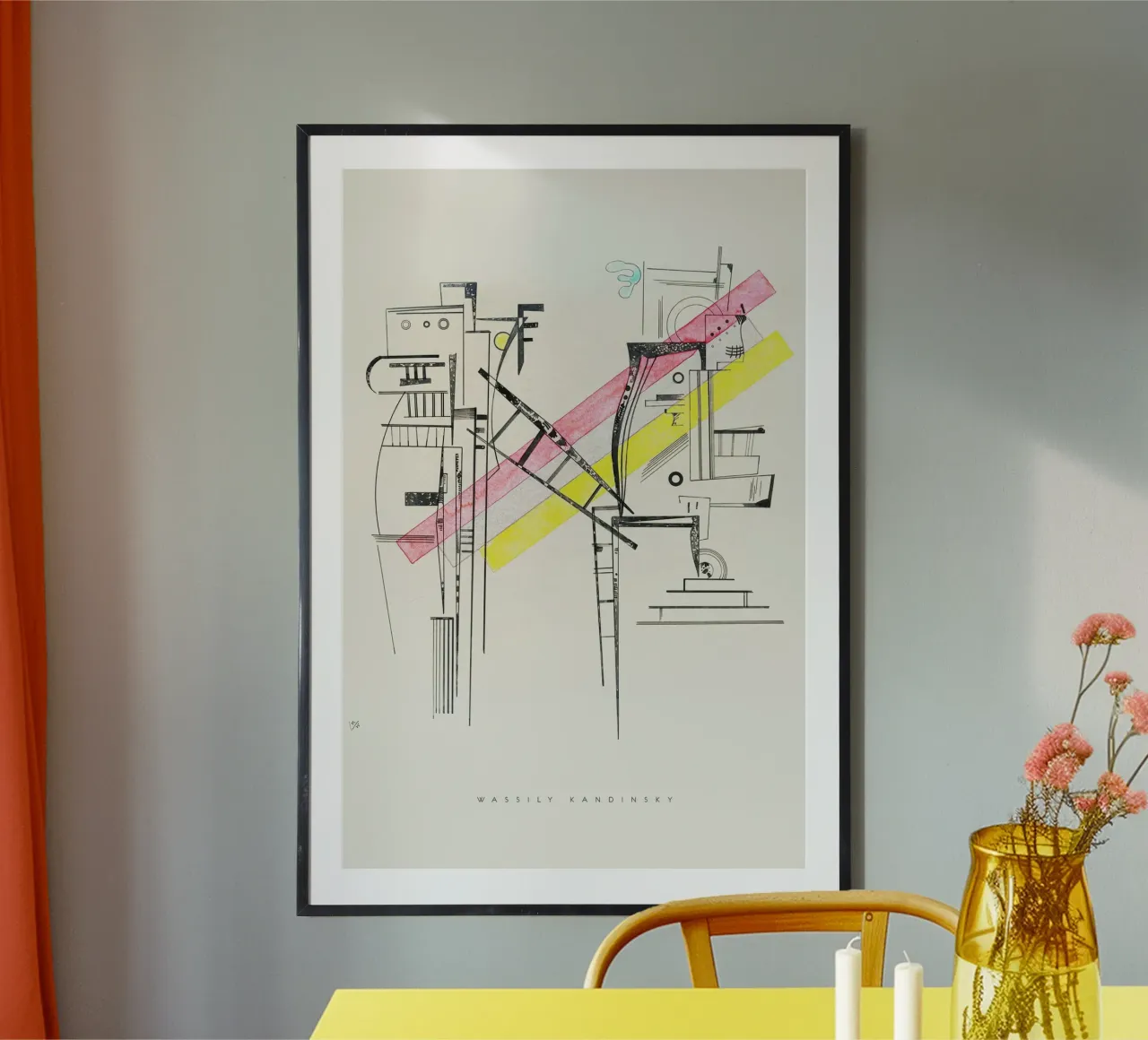 Wassily Kandinsky - Transmission poster da Old Masters