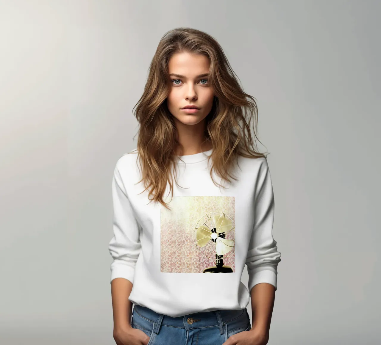 Retro Fan sweatshirt by Keri Bevan