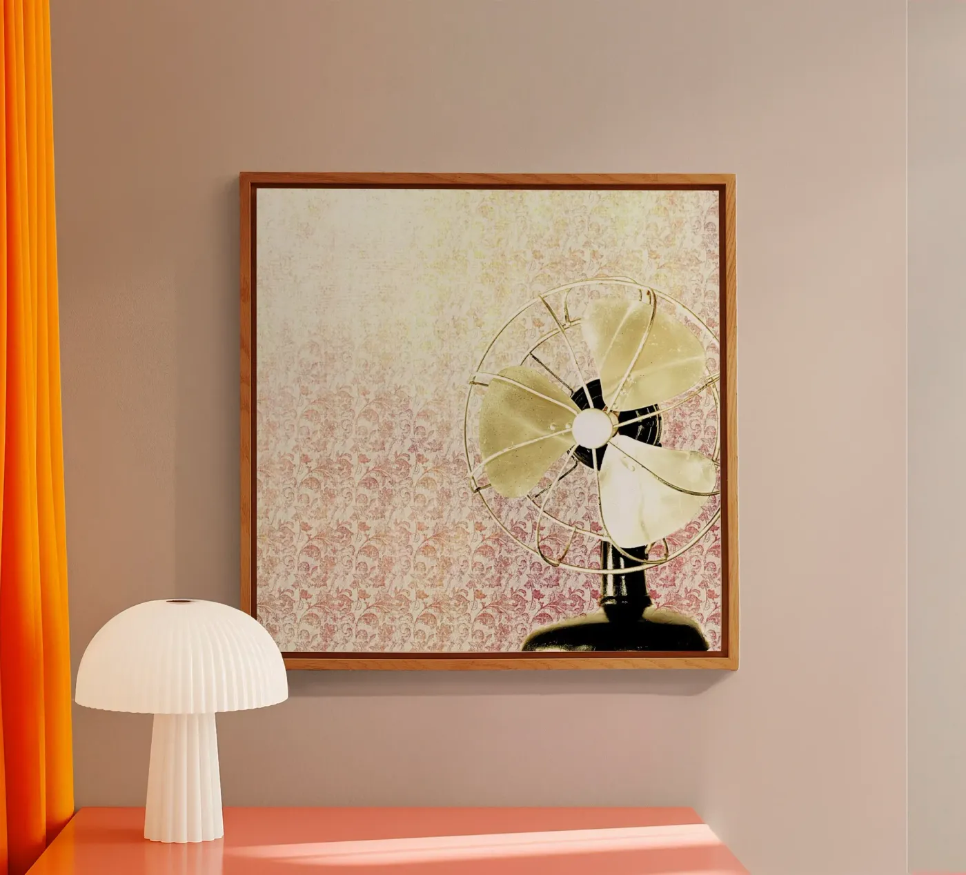 Retro Fan plexiglass da Keri Bevan
