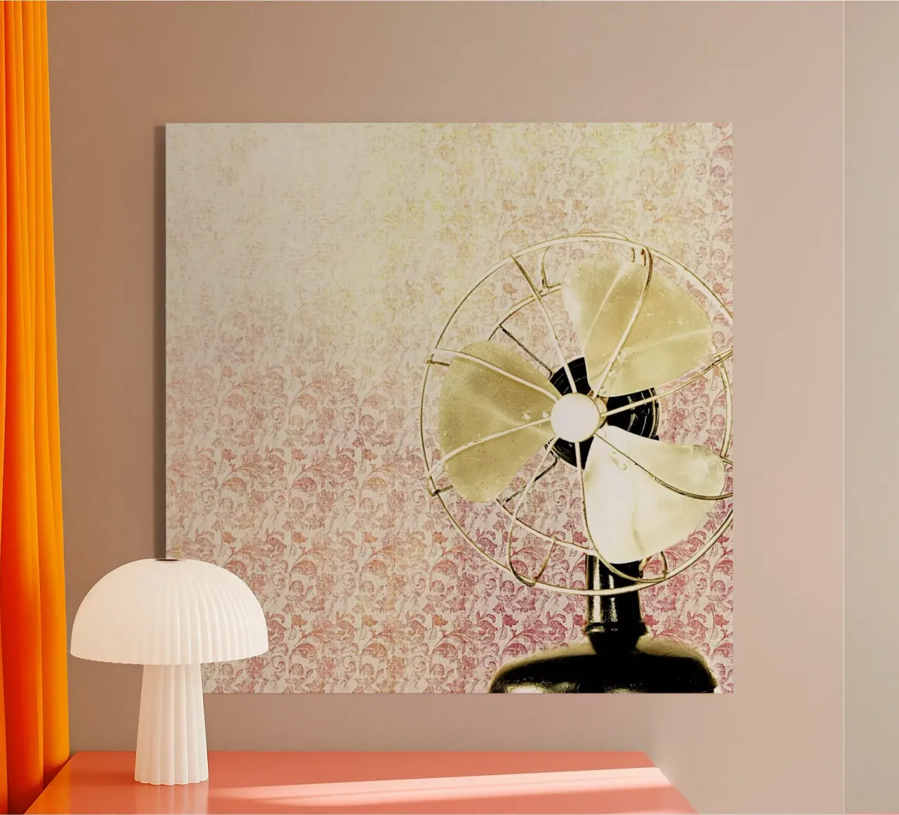 Retro Fan plexiglass da Keri Bevan