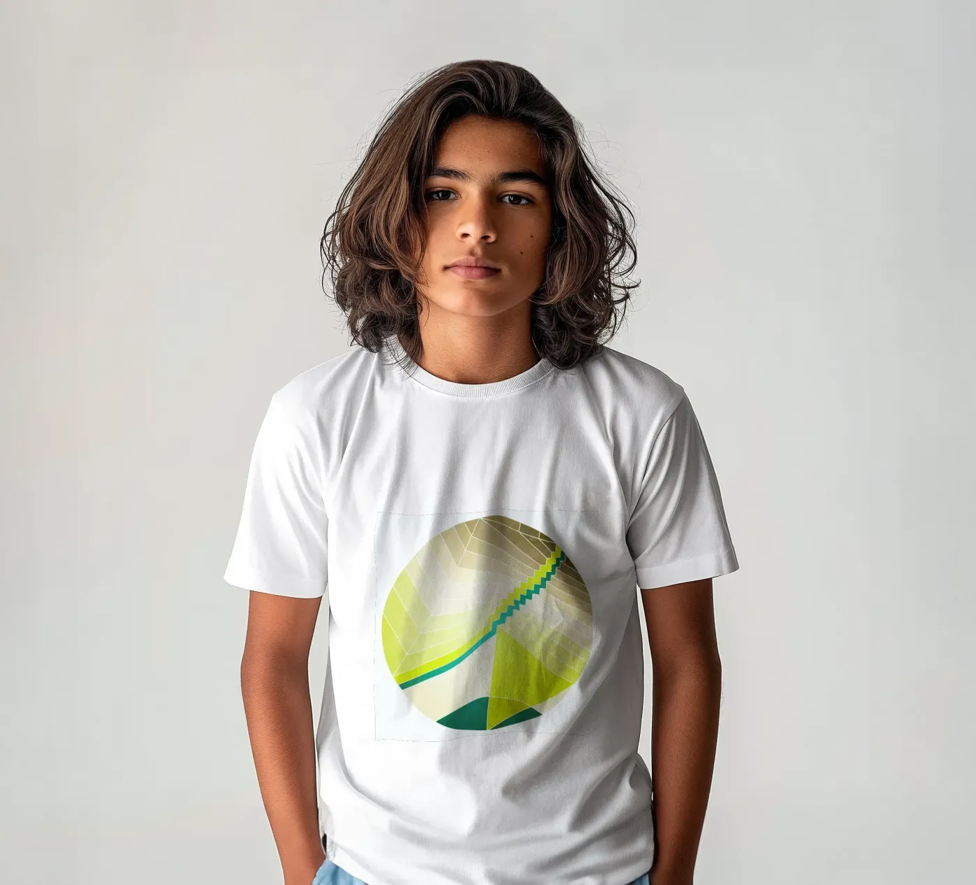 XVII t-shirt bambini da Lines Inside