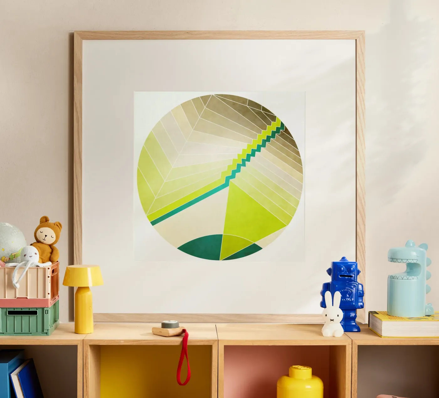 XVII poster van Abstract Joy