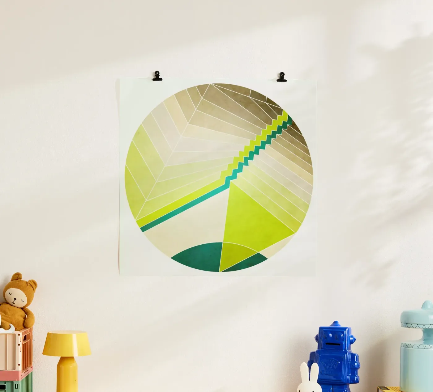 XVII poster van Abstract Joy