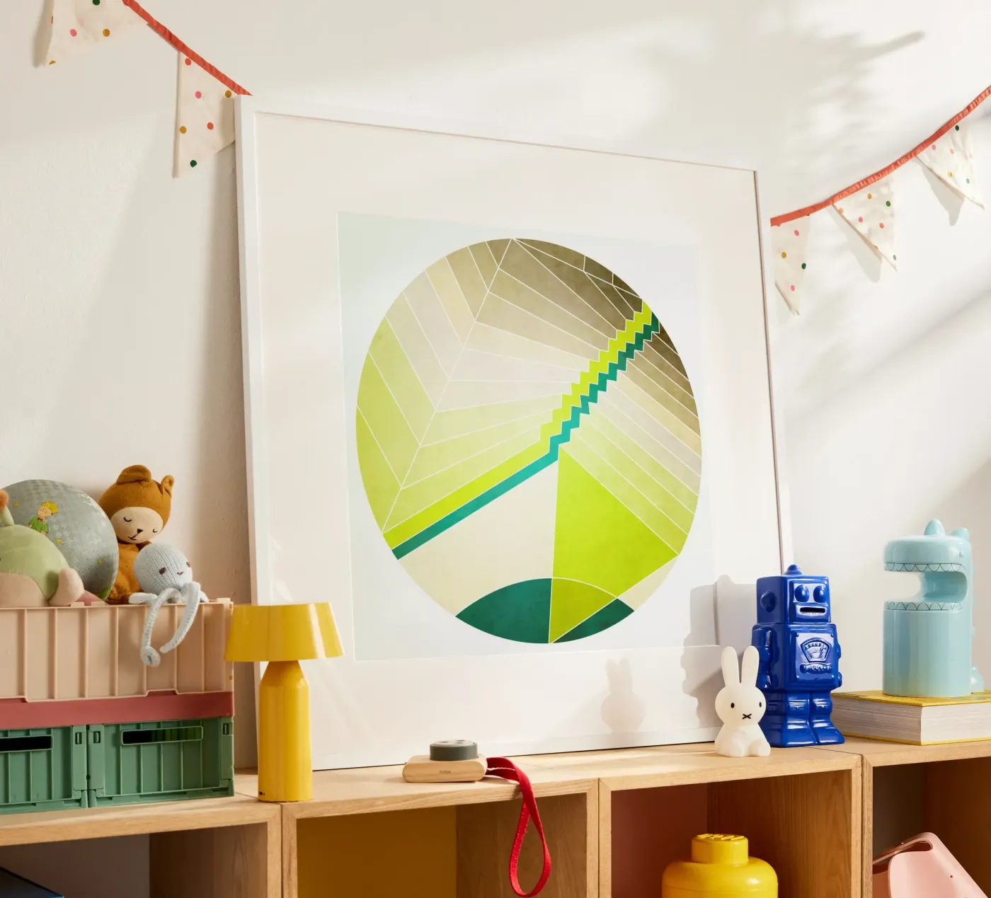 XVII poster van Abstract Joy