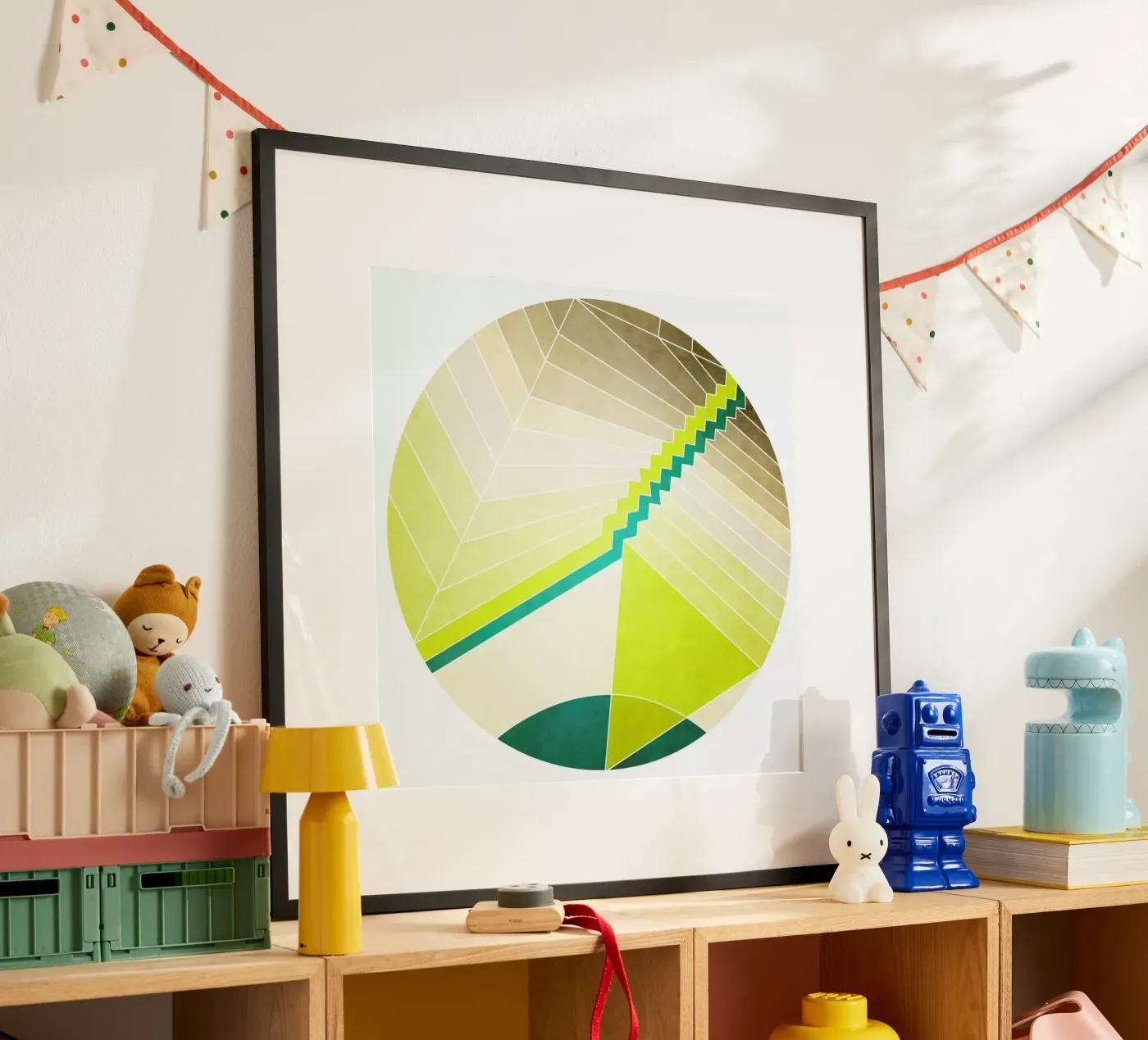 XVII poster van Abstract Joy