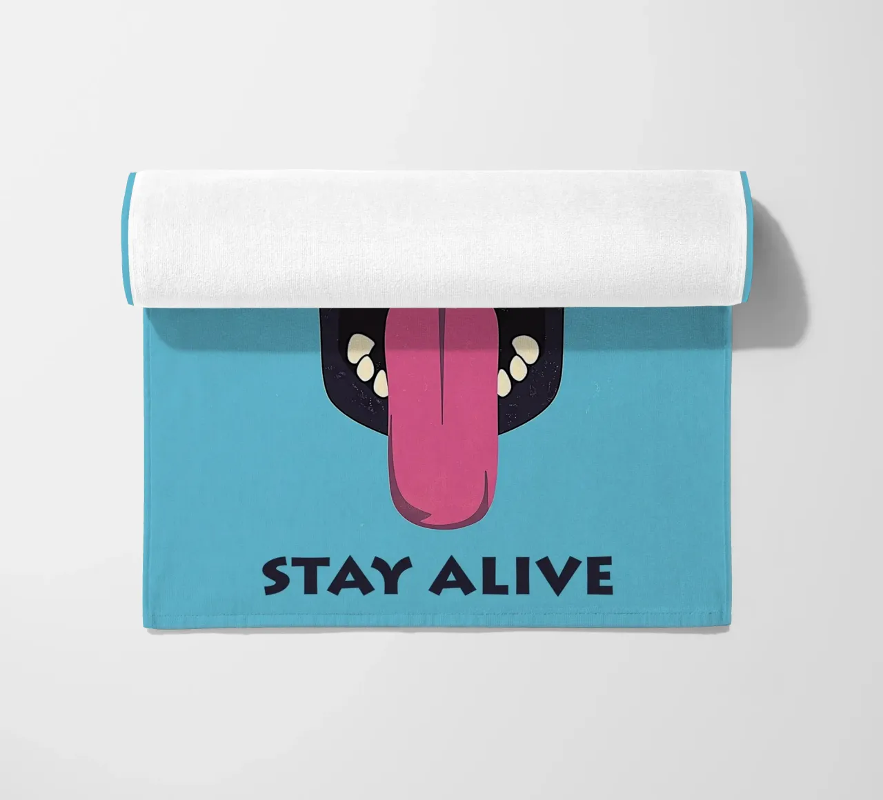 Stay Alive | Funny Skull Motivation telo mare da Autofocus