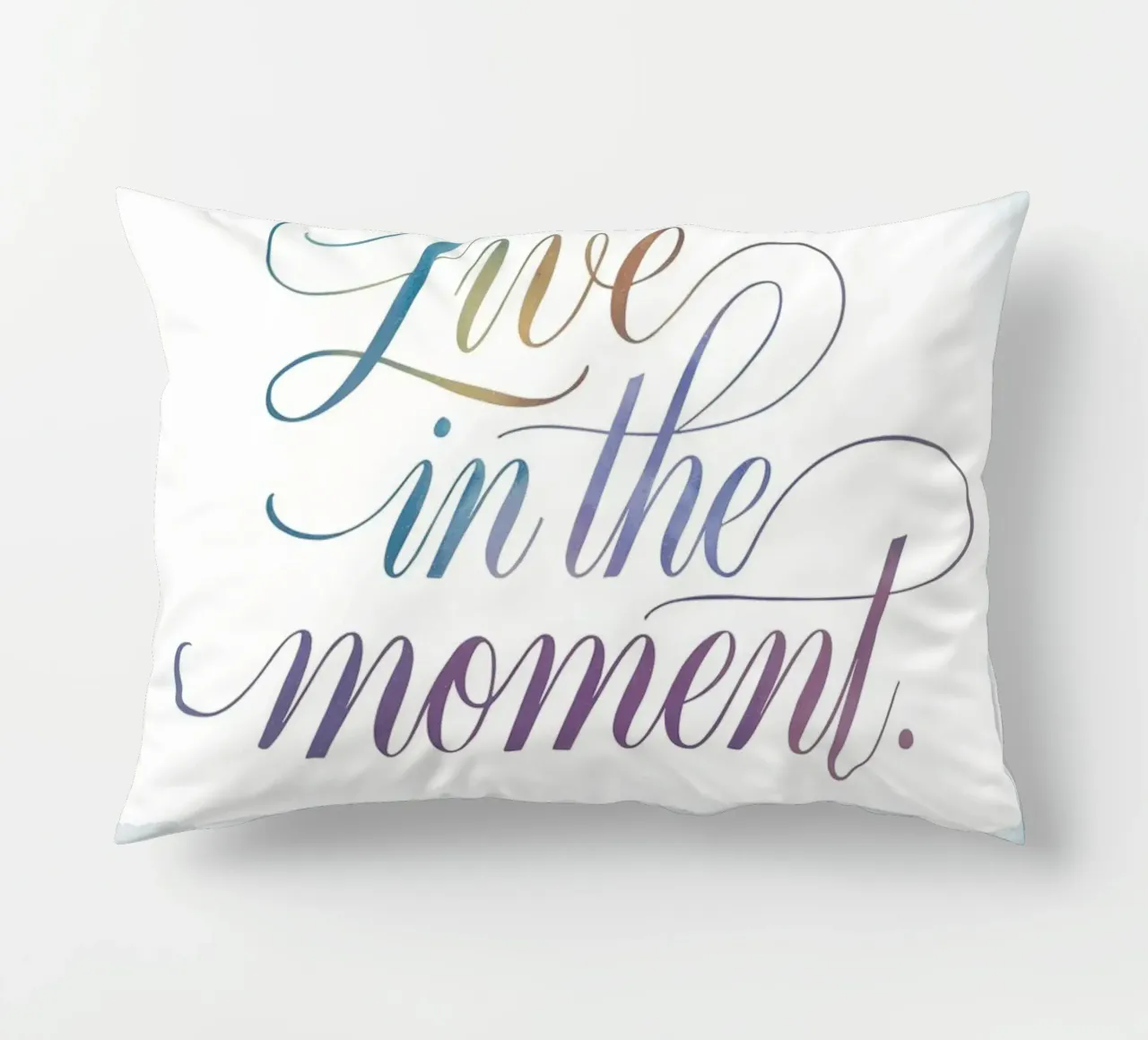 Vivere il momento. cuscino da logic