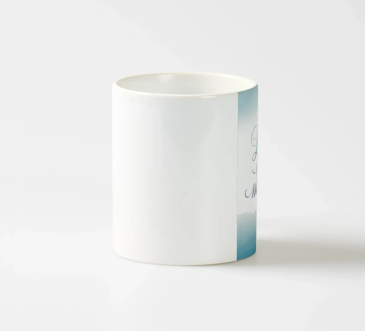 Lebe im Augenblick. Keramik Tasse von logic