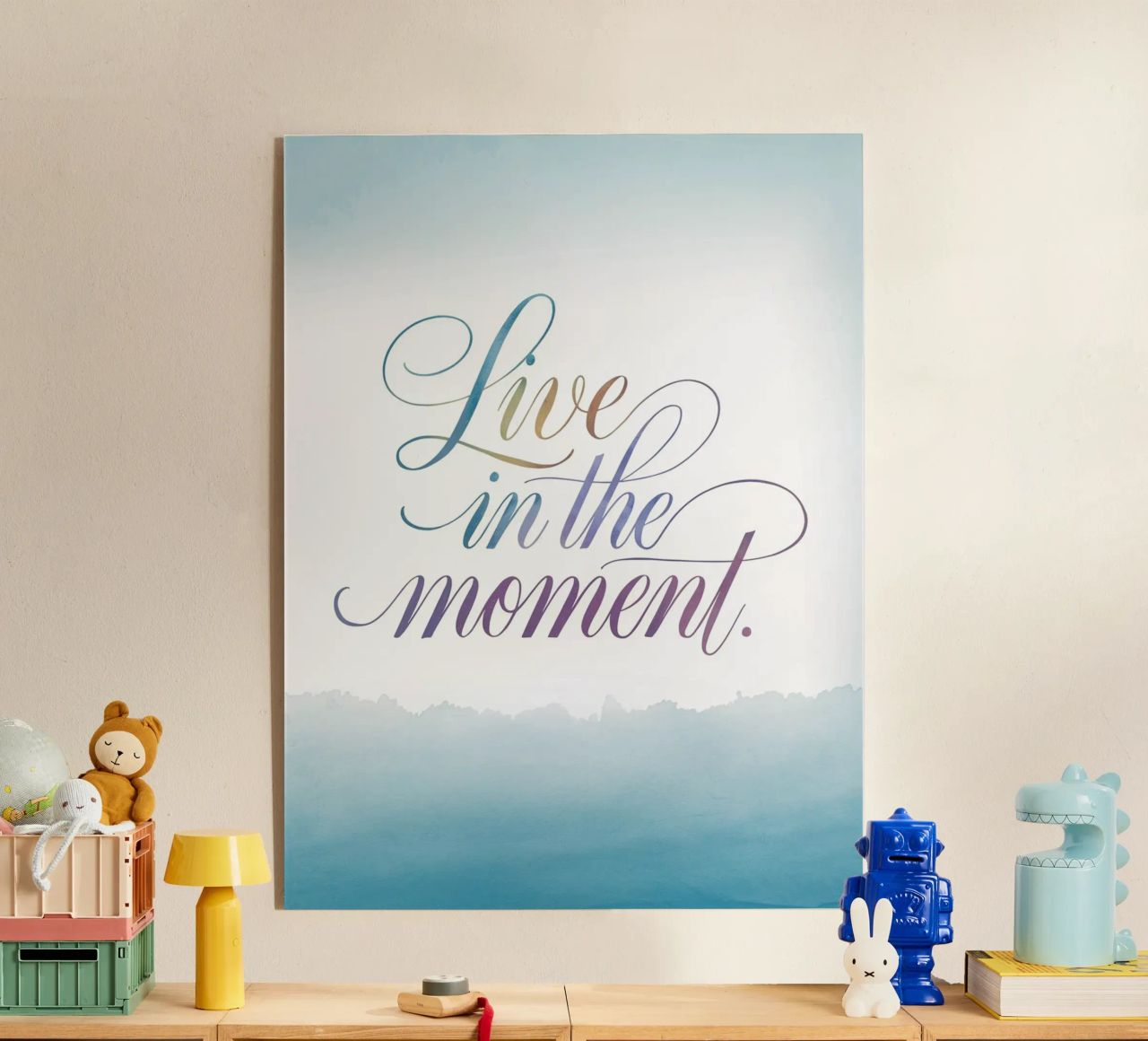 Vivere il momento. plexiglass da logic