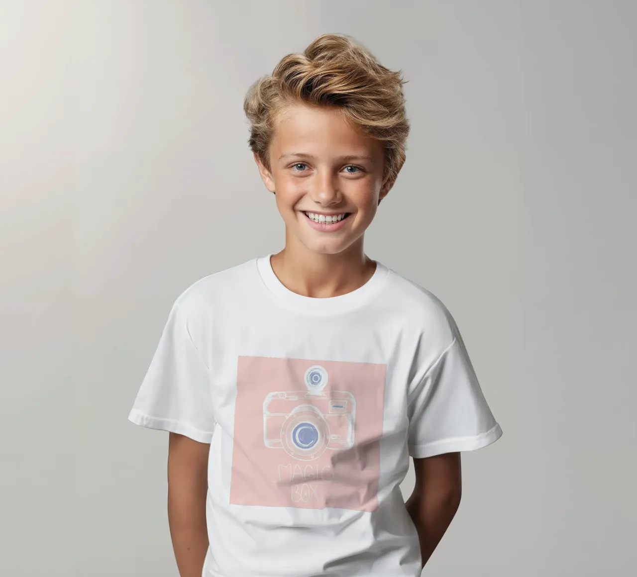 Magic Box kinder t-shirt van P'tit Vélo