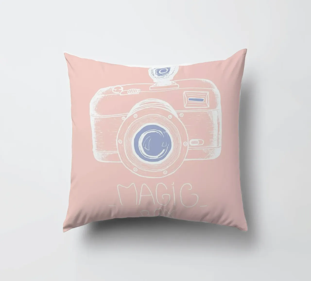 Magic Box decorative cushion by P'tit Vélo