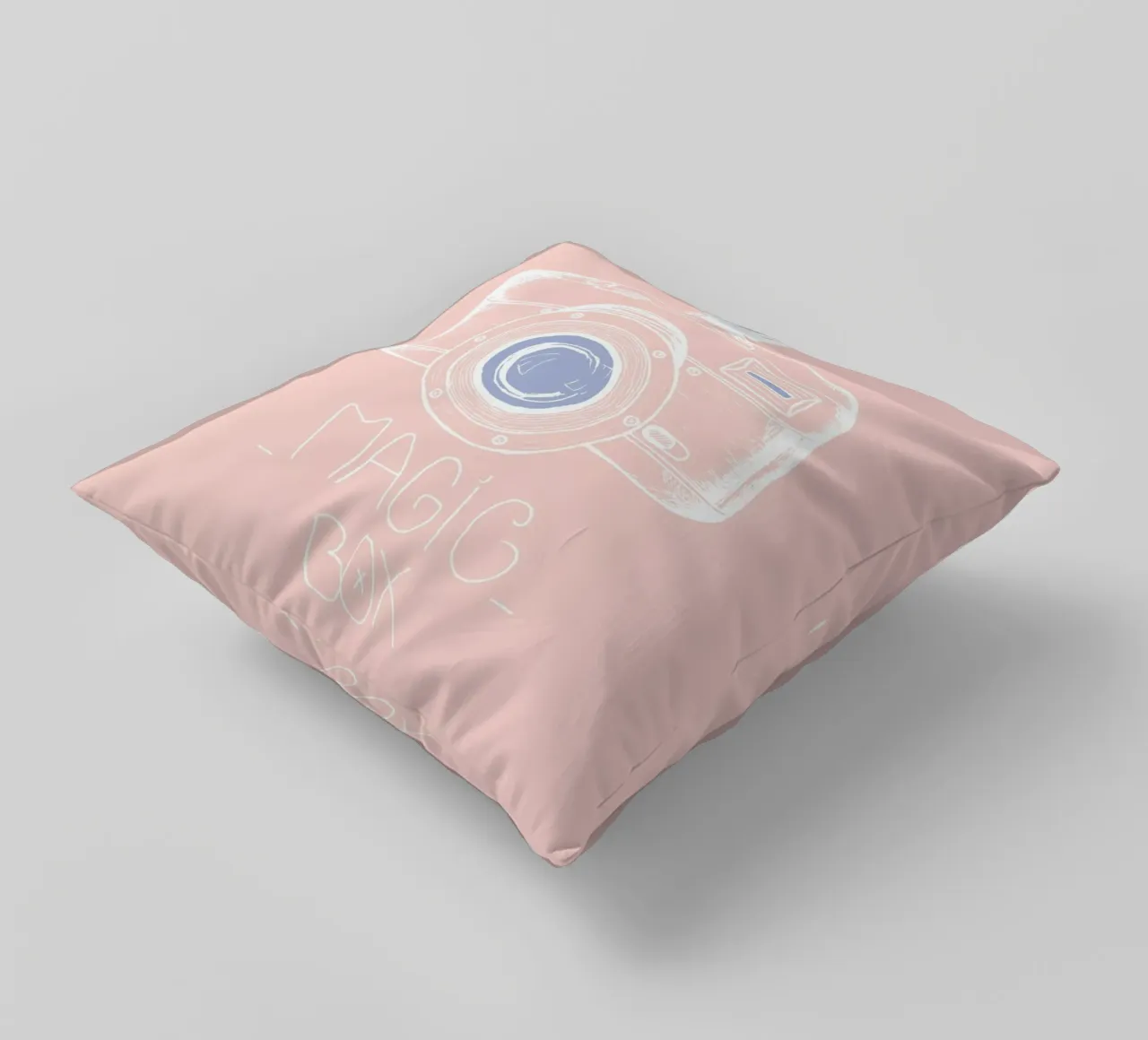 Magic Box decorative cushion by P'tit Vélo