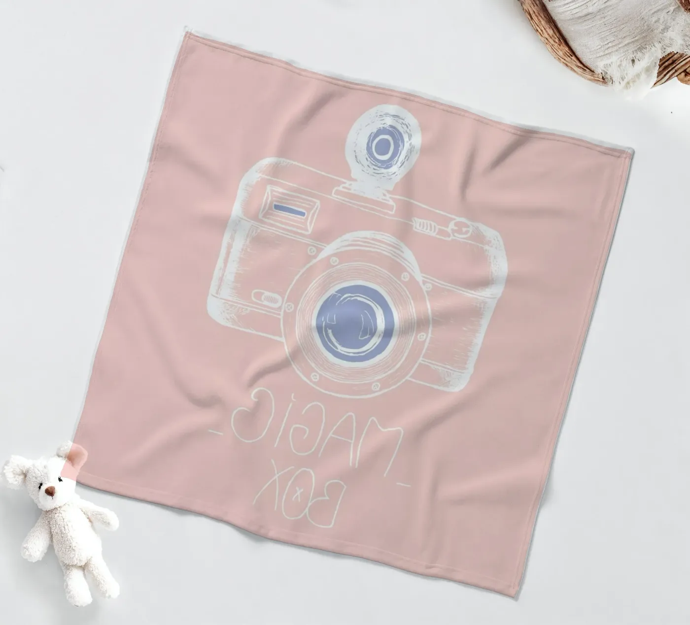 Magic Box Fleecedecke von P'tit Vélo